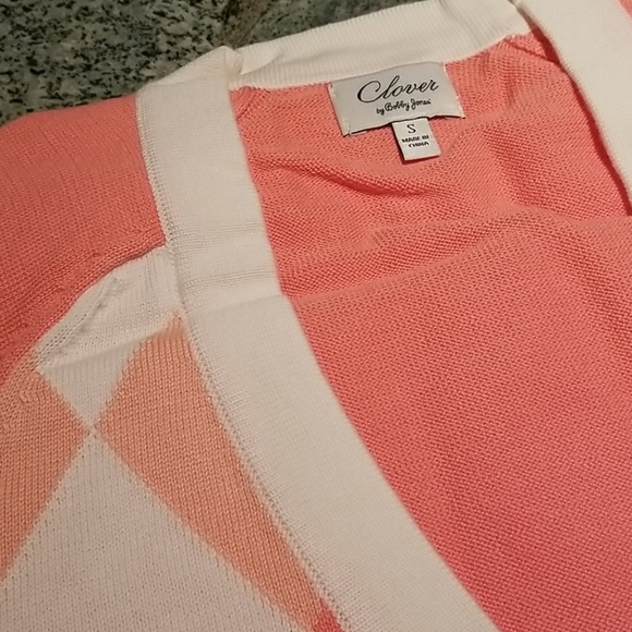 Classic Clover by Bobby Jones Argyle Cardigan - Picture 4 of 8